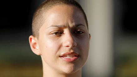 Klagt an. Emma Gonzalez, 18-jährige Schülerin, die das Massaker von Parkland überlebt hat.