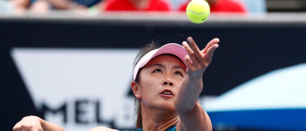 Peng Shuai bei den Australian Open 2019 