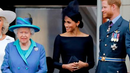 Queen Elizabeth sei in die Namensgebung seiner Tochter einbezogen worden, sagt Prinz Harry.