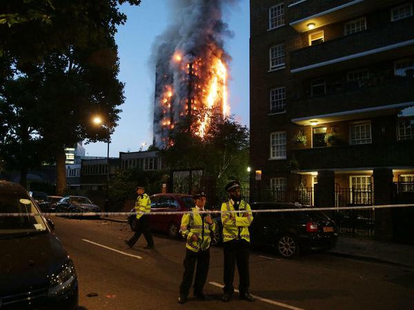 Brandkatastrophe im Londoner Grenfell-Tower