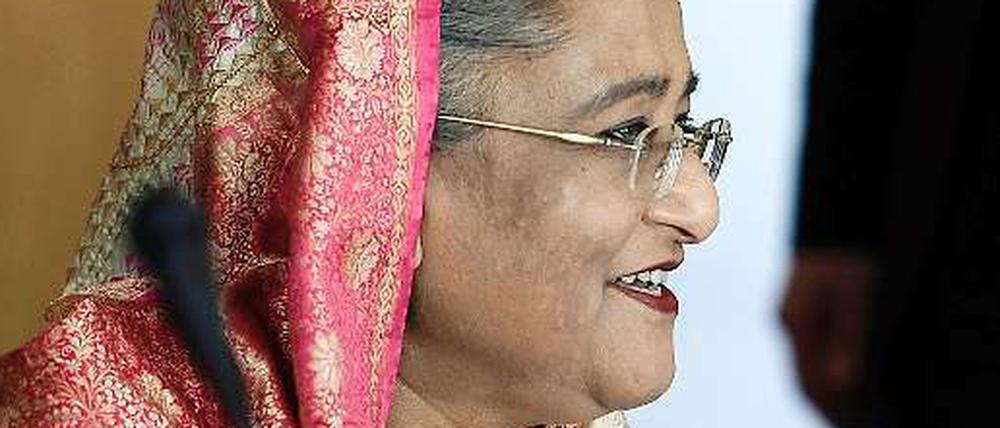 Ungünstig. Am Freitag kommt Premierministerin Scheich Hasina nach Berlin.