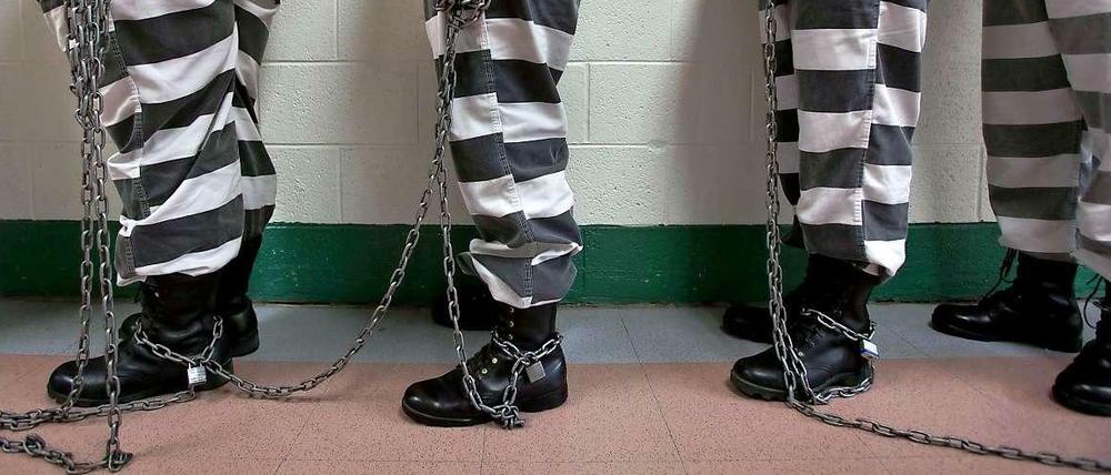 Häftlinge in den USA.