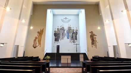 Der Altarraum der Heilig-Geist-Kirche in Münster