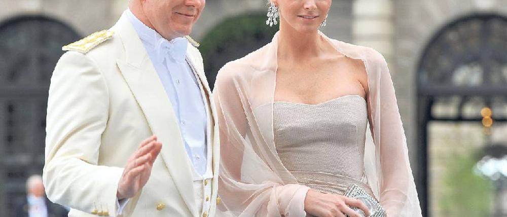 Albert II. von Monaco und Charlene Wittstock.