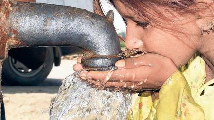 Sauberes Trinkwasser ist das Wichtigste, was die Menschen im Hochwassergebiet brauchen. 