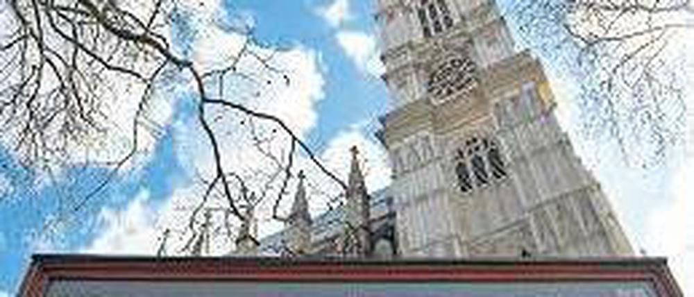 Westminster Abbey. Nach Royals-Experten die wahrscheinliche Trauungskirche.