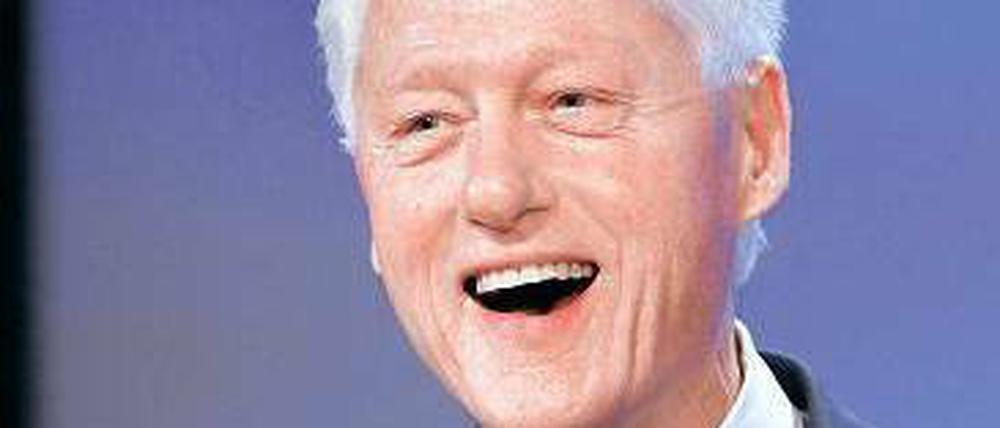 Erhaben über Regeln: Der ehemalige US-Präsident Bill Clinton.