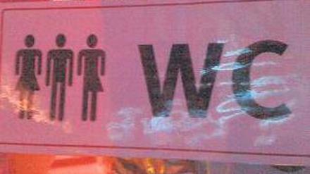 All-Gender-Toilette im "Südblock" am Kotti. 