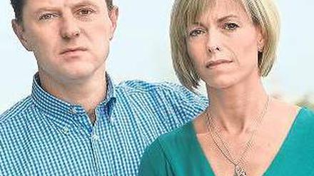 Geben nicht auf. Kate und Gerry McCann, die Eltern von Maddie. 