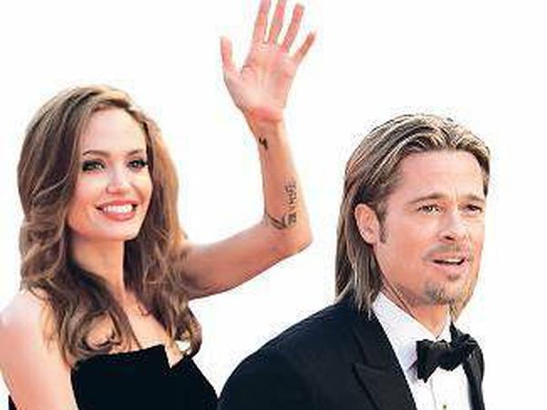 Angelina Jolie und Brad Pitt.