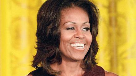 Zwei Drittel der Amerikaner beurteilen sie positiv. Michelle Obama. Foto: dpa
