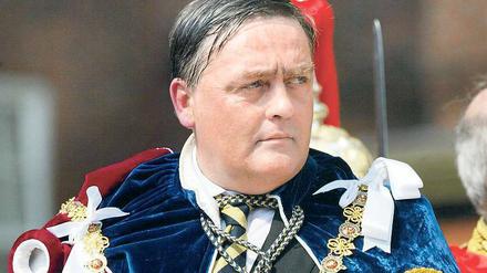 Der einzige Brite unter den reichsten Zehn in Großbritannien. Gerald Cavendish Grosvenor, Herzog von Westminster.