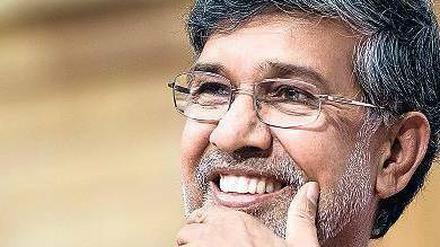 Ein „gewöhnlicher Aktivist“ sei er, sagt Friedensnobelpreisträger Kailash Satyarthi. 