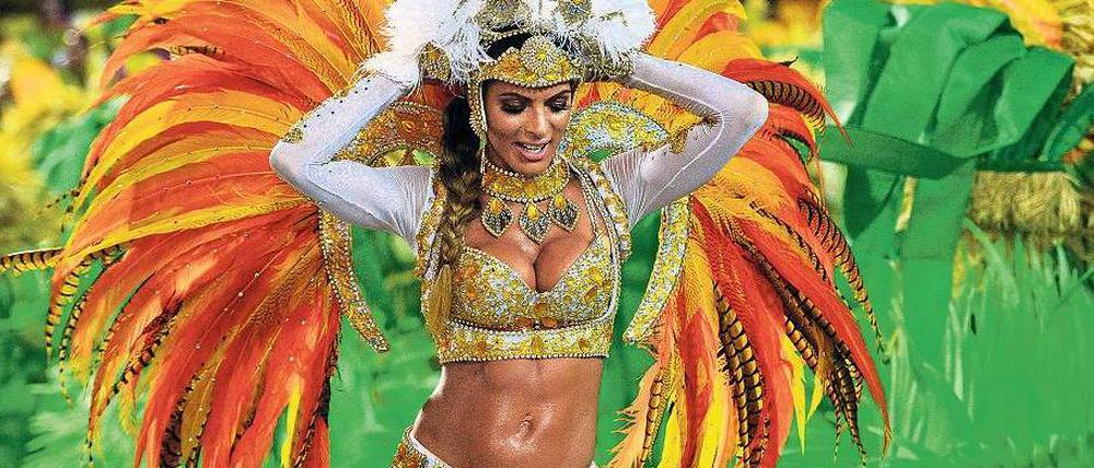 Fest für die Sinne: Der Karneval in Rio ist jedes Jahr ein großes Spektakel. Und die Sambaschule Vila Isabel hat schon dreimal den großen Umzug gewonnen.