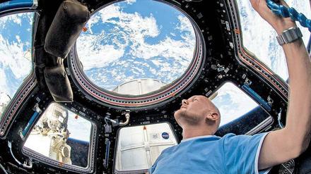 Der Astronaut Alexander Gerst war 2014 auf der Raumstation ISS - und darf 2018 wieder dorthin zurückkehren. 