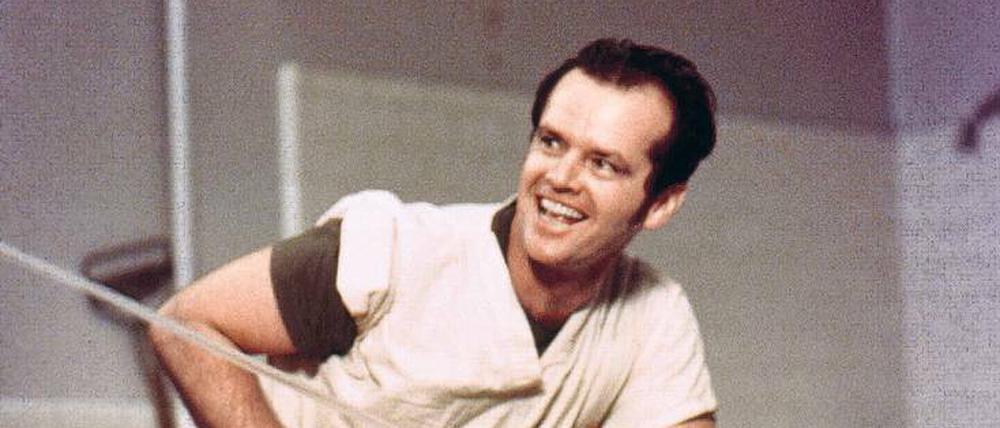Am Rande des Wahnsinns und darüber hinaus. Der Film „Einer flog über das Kuckucksnest“ brachte Jack Nicholson den ersten Oscar.