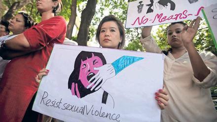 Gewalt gegen Frauen und der Protest dagegen sind auch in Indien ein Dauerthema. 