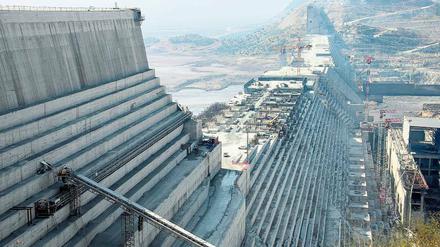 Zwei Kilometer lang und 150 Meter hoch wird der „Grand Renaissance Damm“ im Westen Äthiopiens.