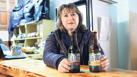 Von der Rebellin zur Unternehmerin. Doris Suárez Gúzman, einst Farc-Kämpferin, ist Mitbegründerin der Brauerei. 