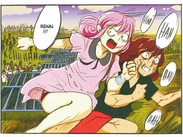 Vom Manga inspiriert. Dieses Panel aus dem Comic „Endzeit“ war das Vorbild für die eingangs zu sehende Filmszene. 