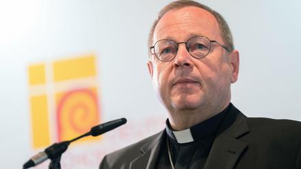 Glaubt an die Hoffnung. Georg Bätzing, der Vorsitzende der Deutschen Bischofskonferenz, sprach beim Jahresempfang in der Katholischen Akademie..