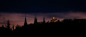 Abendhimmel über Bamberg