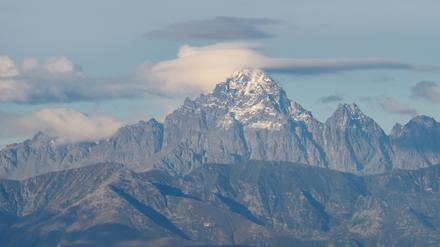 Der Monte Viso in Italien nahe der französischen Grenze ist der höchste Berg der Cottischen Alpen (Symbolbild).