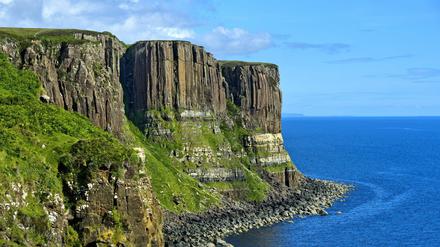 Basaltklippen der Insel Skye 