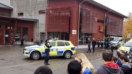 Das Attentat wurde an einer Schule in Trollhättan in Westschweden verübt.