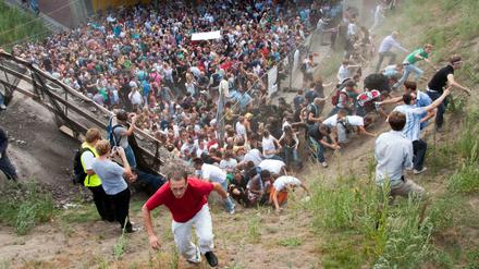Im Juli 2010 starben bei der Loveparade in Duisburg 21 Menschen, 650 wurden verletzt.