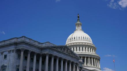 Die Kuppel des US-Kapitols in Washington