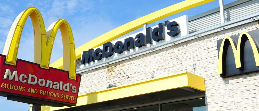 Eine McDonald's Filiale in den USA. 