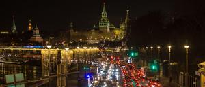 Moskauer Autofahrer verbrachten im vergangenen Jahr durchschnittlich 210 Stunden im Stau.
