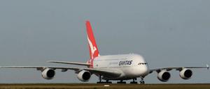 Die Fluggesellschaft Qantas setzt auch auf den A380 Airbus (Foto), die neue Rekordstrecke zwischen Perth und London aber will sie mit einer neuen Boeing 787-9 Dreamliner bedienen