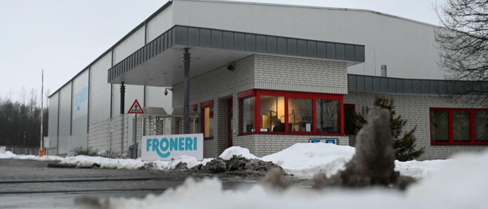 Die Eisfabrik Froneri in Osnabrück.