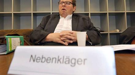 Ottfried Fischer tritt vor Gericht als Nebenkläger auf.