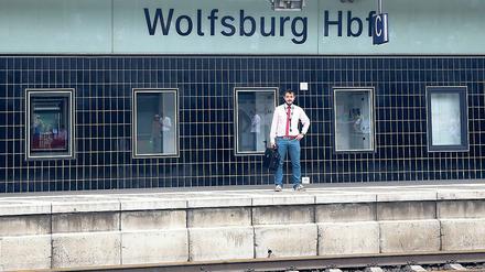 Wolfsburg Hauptbahnhof.