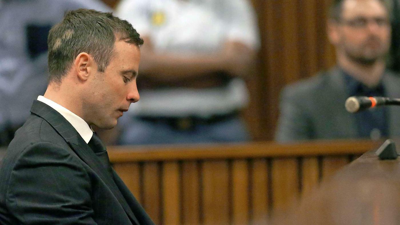 Fünf Jahre Gefängnis Oscar Pistorius noch im Gericht in Haft genommen