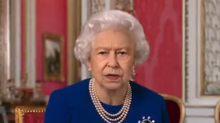 Nicht echt: die Queen im Video von Channel 4