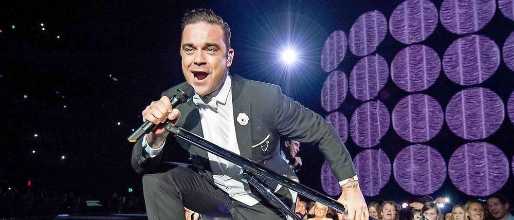 Robbie Williams teilte seine Vaterschaft via Twitter mit.
