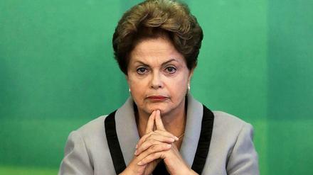 Die Brasilianische Präsidentin Dilma Rousseff erlebt derzeit viel Gegenwind. 