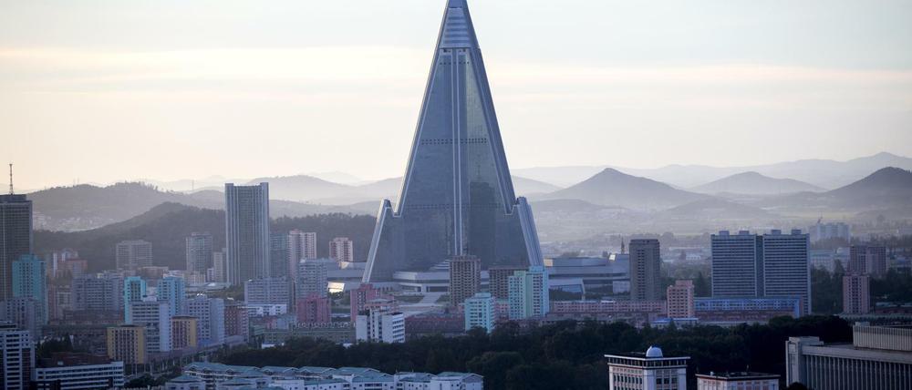 Pjöngjang, Nordkorea. 