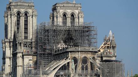 Notre-Dame wurde durch einen Brand schwer beschädigt.