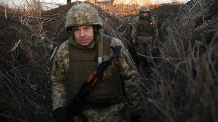 Soldaten der ukrainischen Streitkräfte (Symbolbild)