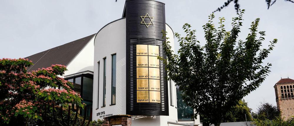 Die Synagoge «Beith Shalom» in der Innenstadt von Speyer in Rheinland-Pfalz.