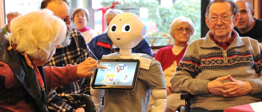 Ein interaktives Roboter-Quiz statt Fernsehen – warum nicht?  