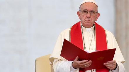 Papst Franziskus im Vatikanstaat in Rom