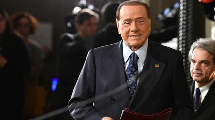 Silvio Berlusconi Ende 2016 in Rom.