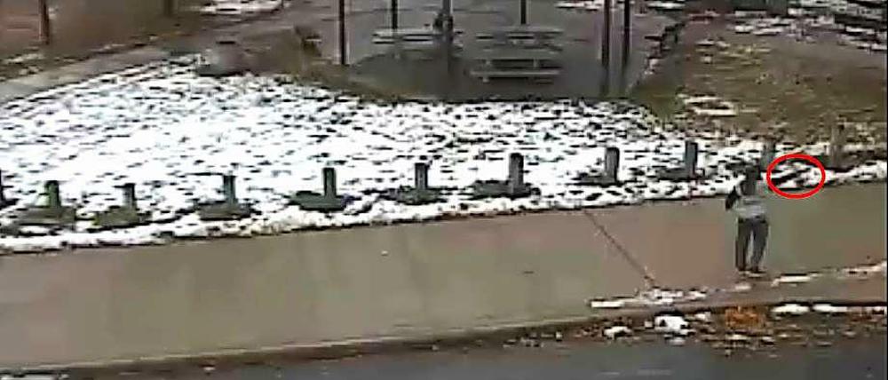 Das Überwachungsvideo aus dem Park wurde von der Polizei Cleveland veröffentlicht. 