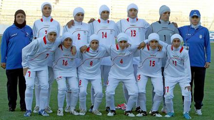 Irans Frauenfußball-Nationalmannschaft.